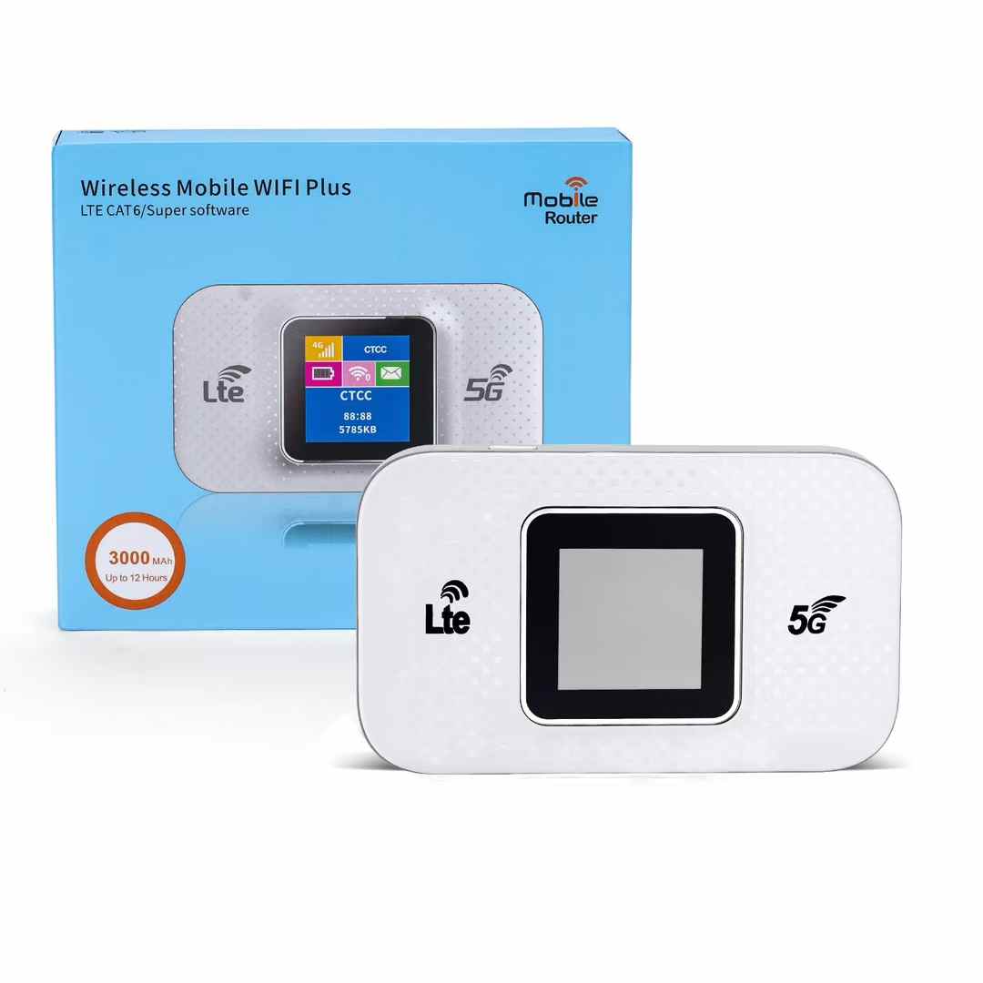 Routeur wifi portable avec écran de contrôle