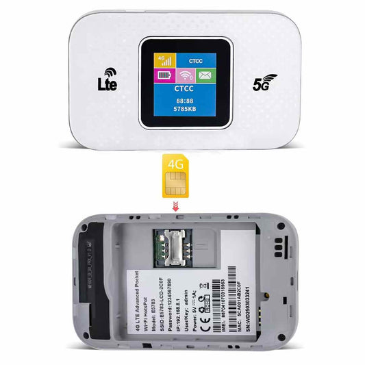 Routeur wifi portable avec écran de contrôle